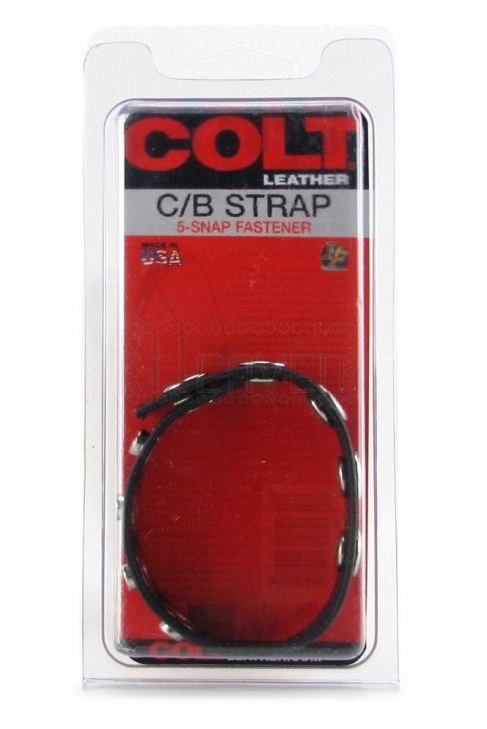 Colt Leather C/B Strap 5-snap
