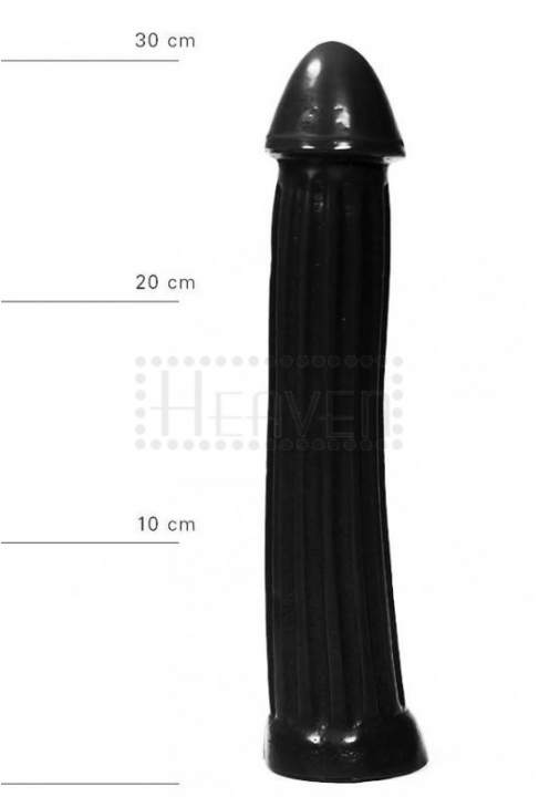 All Black Dildo Benji 31cm