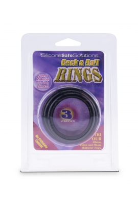 NMC Cock & Ball Tri-rings