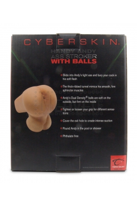 Topco Sales Cyberskin Ass Stroker w. Balls