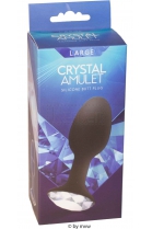 Seven Creations Crystal Amulet Butt Plug L
