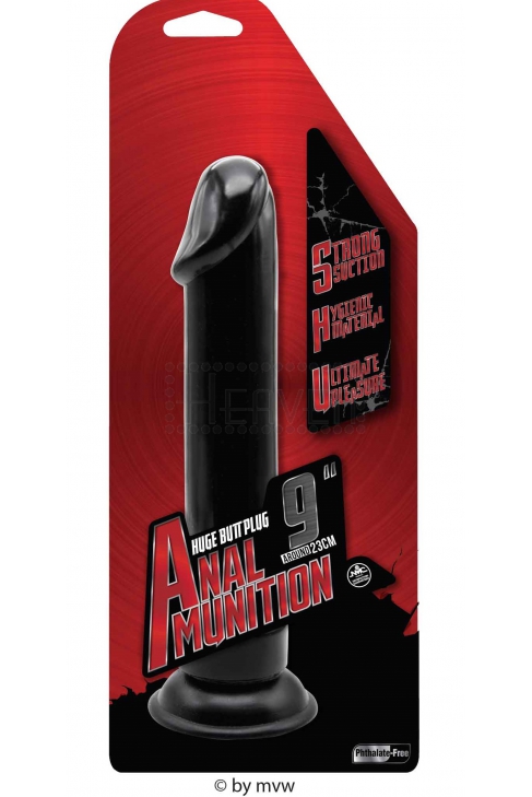 NMC Anal Munition Huge dong 9"