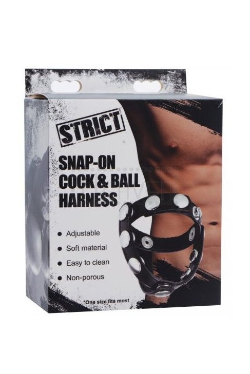 Strict Snap-on Cock & Ball Harness