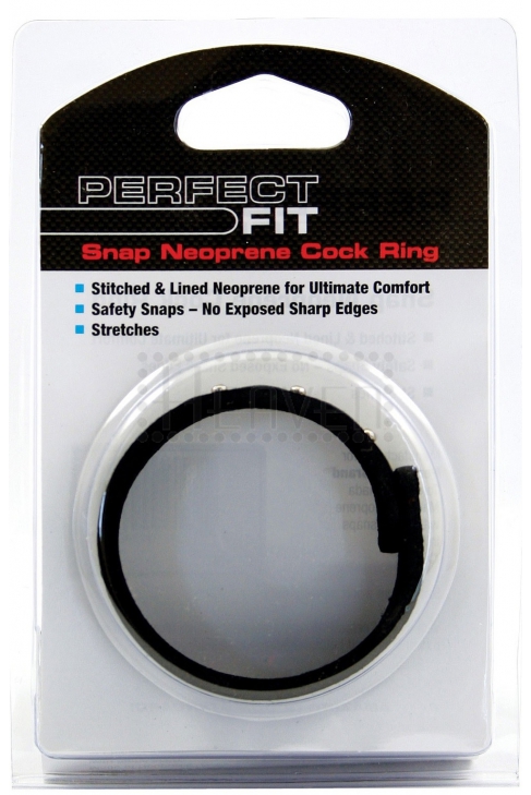 Perfect Fit Snap Neoprene Cock Ring