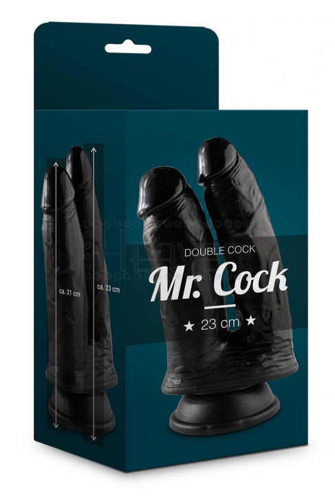 Mr. Cock Double Cock 23 cm