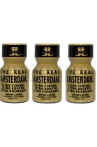 Poppers Real Amsterdam Extra Strong 10ml. 3ks