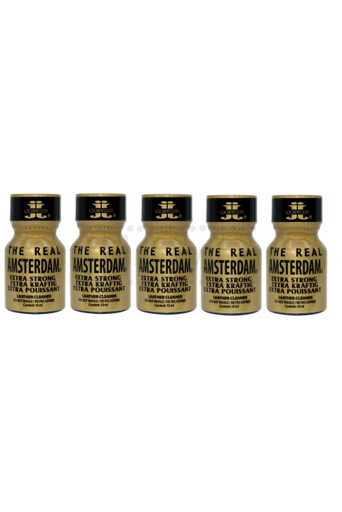 Poppers Real Amsterdam Extra Strong 10ml. 5ks