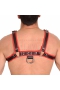 RED Leather Harness