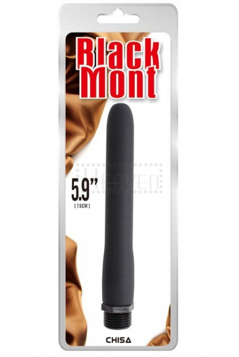 Chisa Black Mont Shower Nozzle 15cm