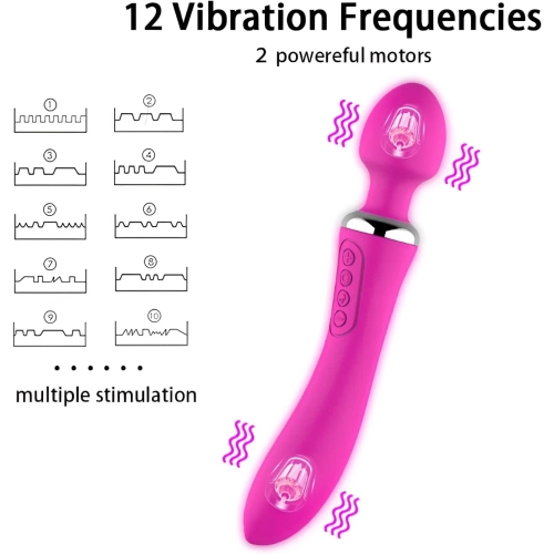 Double End Vibrator Wand