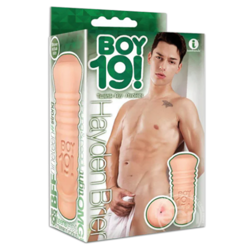 Boy 19 Stroker Hayden Brier Anal – realistický masturbátor
